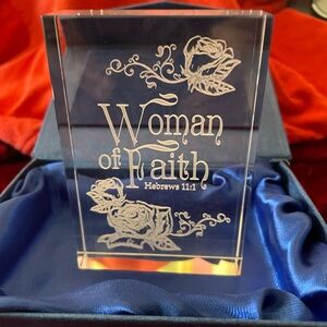 Inspirational paperweight.